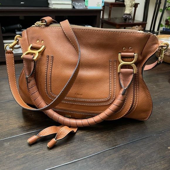 Chloe Handbags - SOLD :: Chloe Medium Marcie Tan